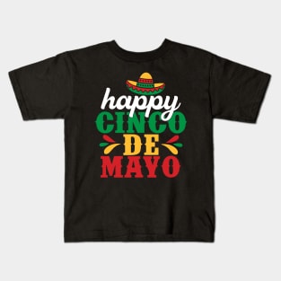 Happy Cinco de Mayo Kids T-Shirt